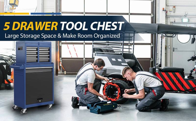 Ultimate Rolling Tool Chest & Top Box
