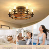 Cozy Glow Remote Ceiling Fan