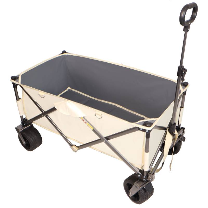 Adventure Wagon: Your All-Terrain Folding Cart for Beach, Camping & More!