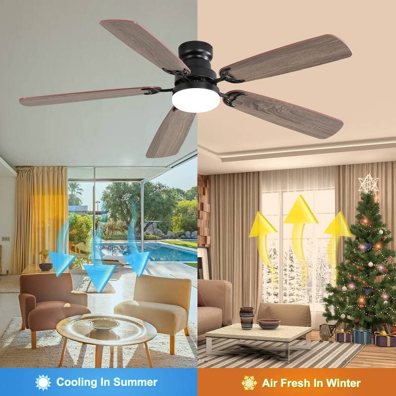 Chic Breeze Ceiling Fan with Dimmable Light & Remote Control