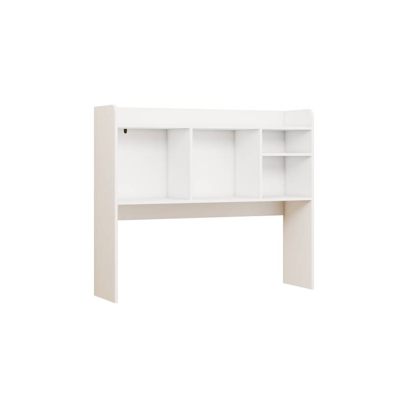 Stylish Wood Desktop Organizer with Five Shelves