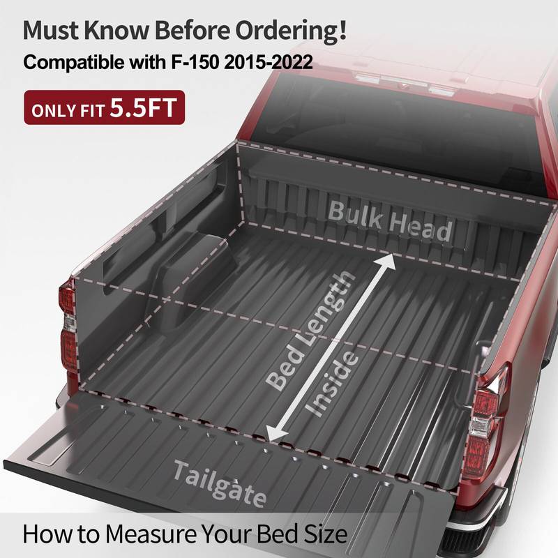 Easy Roll-Up Truck Bed Cover for Ford F-150