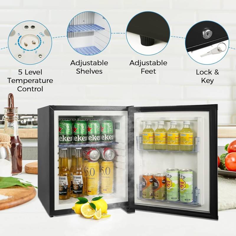 WhisperCool Mini Fridge: The Perfect Silent Sleep Buddy!