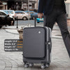 Travel Buddy: Lightweight Carry-On with USB Port and Front Pocket