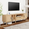 Rattan Chic TV Stand: Stylish Console for Any Room