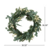 Eucalyptus & Pine Star Wreath