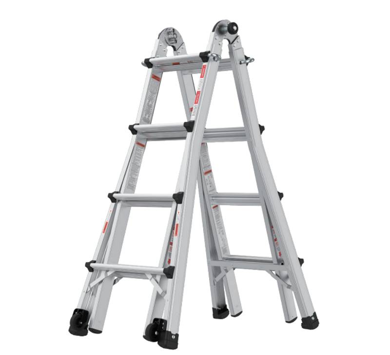 Versatile Lift Ladder with Wheels