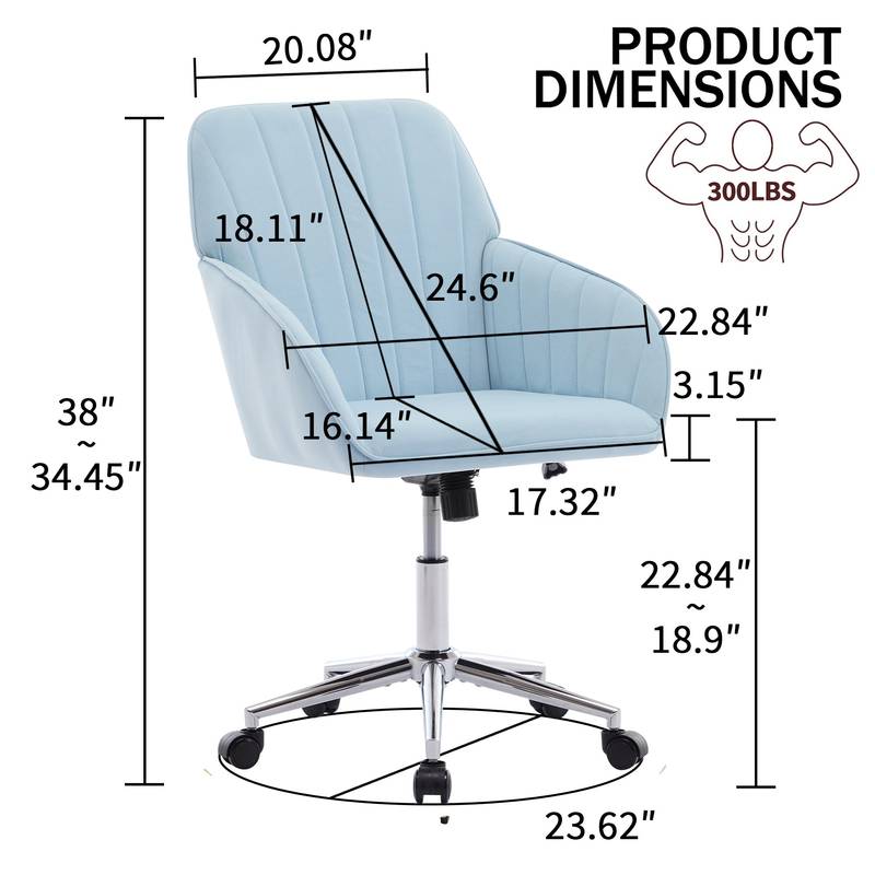CozySwivel Ergonomic Office Chair