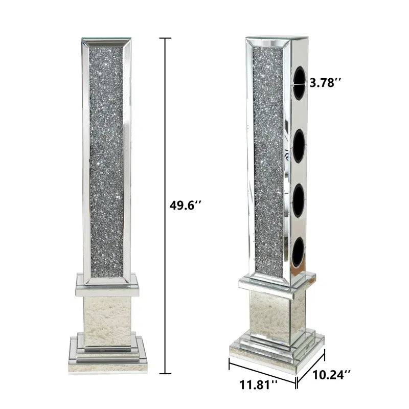 Glamour Glass Diamond Wine Holder