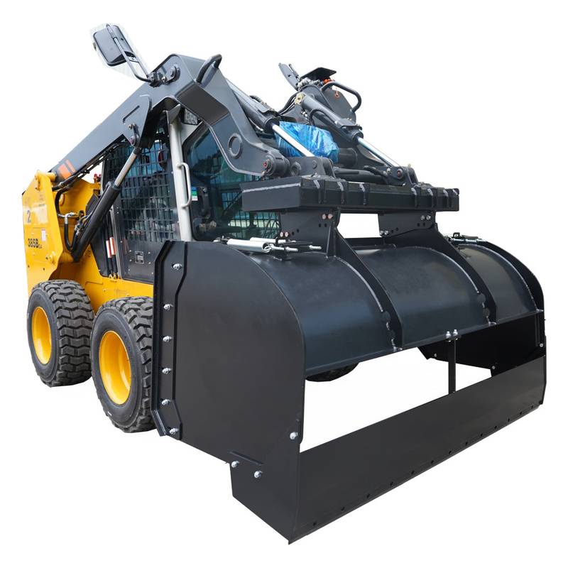 Snow Clear Master Skid Steer Attachment