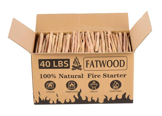 Nature’s Firestarter Sticks - Pure Pine Kindling for Campfires and Grills