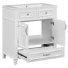 Charming Retro Bathroom Vanity with Soft Close Doors