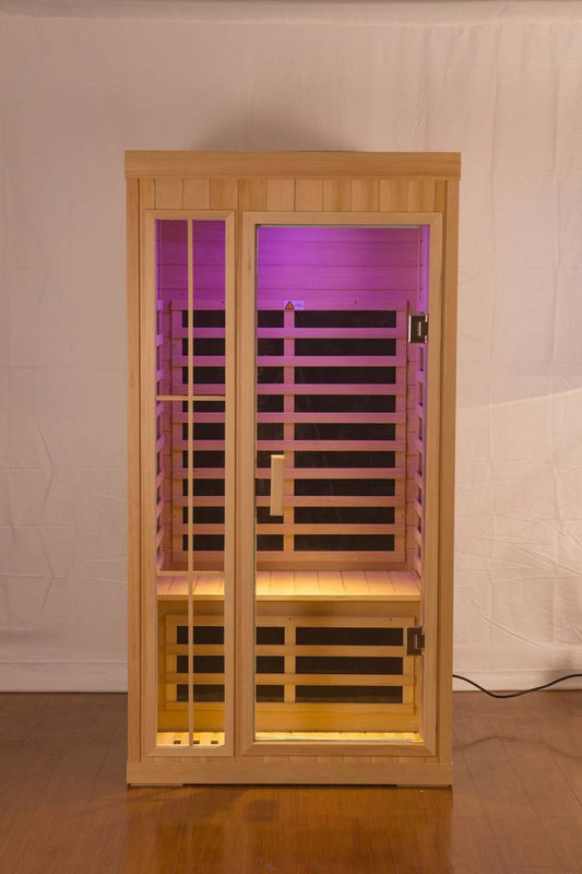 Cozy Glow Far Infrared Sauna for One