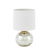 Shimmering Saxony Glass Lamp