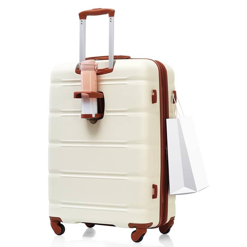 Travel Buddy Luggage Trio with USB Port & Cup Holder