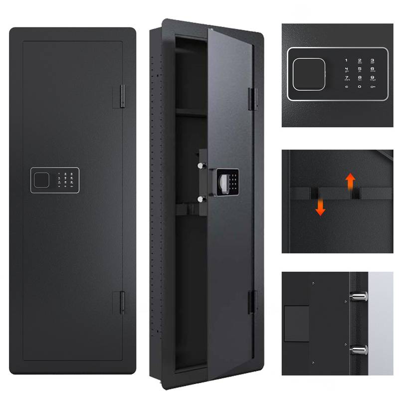 Quick-Access Wall Gun Safe - Secure Your Firearms with Ease!