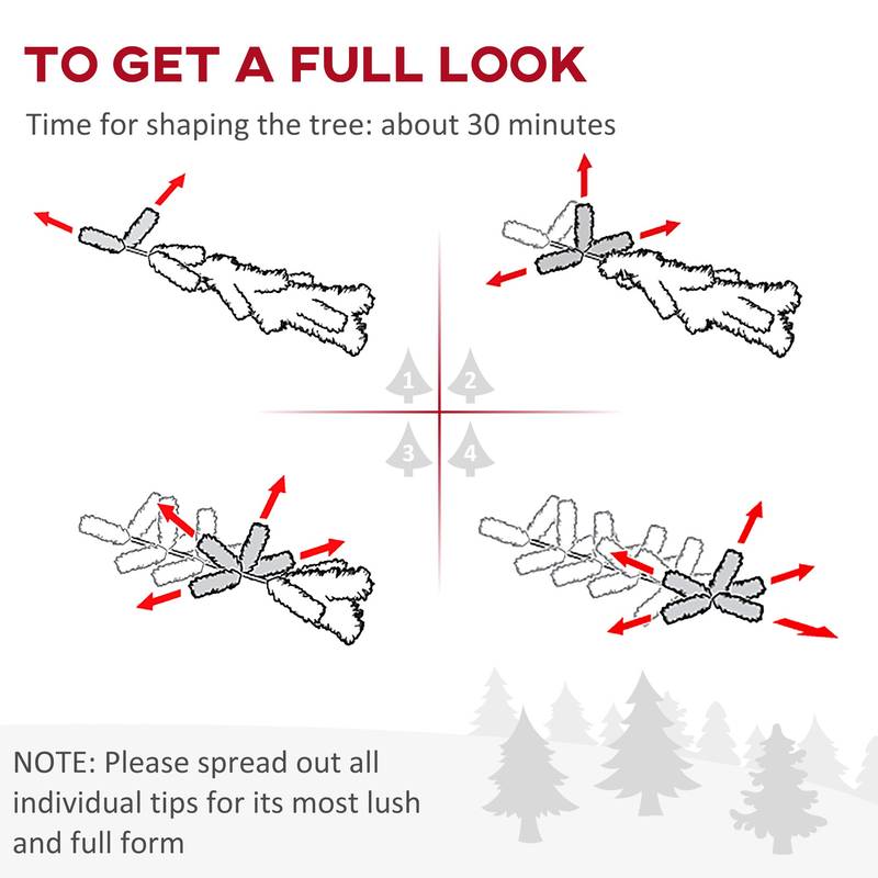 Slim Black Pencil Christmas Tree