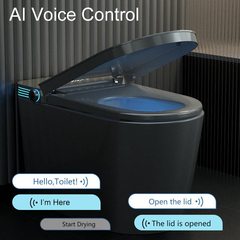 Ultimate Smart Bidet Toilet with Voice Control and Warm Air Dryer