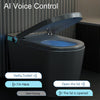 Ultimate Smart Bidet Toilet with Voice Control and Warm Air Dryer