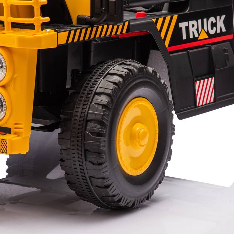 Kids' Joyride Dump Truck with Parental Control & Fun Features!