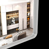 Stylish Full-Length Wall Mirror with Removable Tray