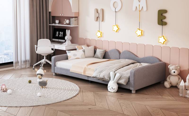Cozy Cloud Daybed in Gray