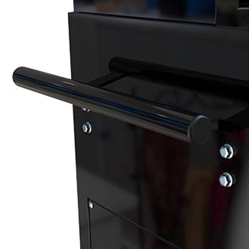 Rolling Tool Chest on Wheels – Black Storage Cabinet with Drawers