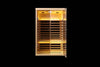 Cozy Glass Hemlock Sauna for Two