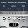 Espresso Bliss: Home Barista Machine with Milk Frother