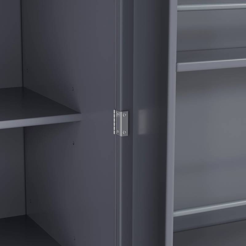 Farmhouse Charm Pantry Cabinet - Stylish Storage Solution for Your Kitchen