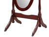 Elegant Cherry Cheval Mirror