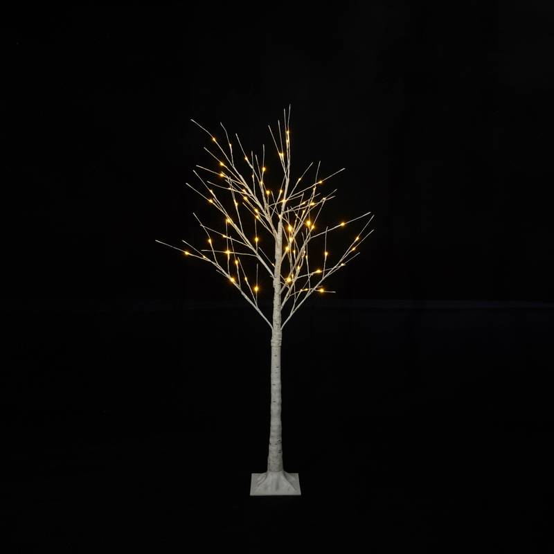 Enchanting Lighted Birch Tree for Festive Decor