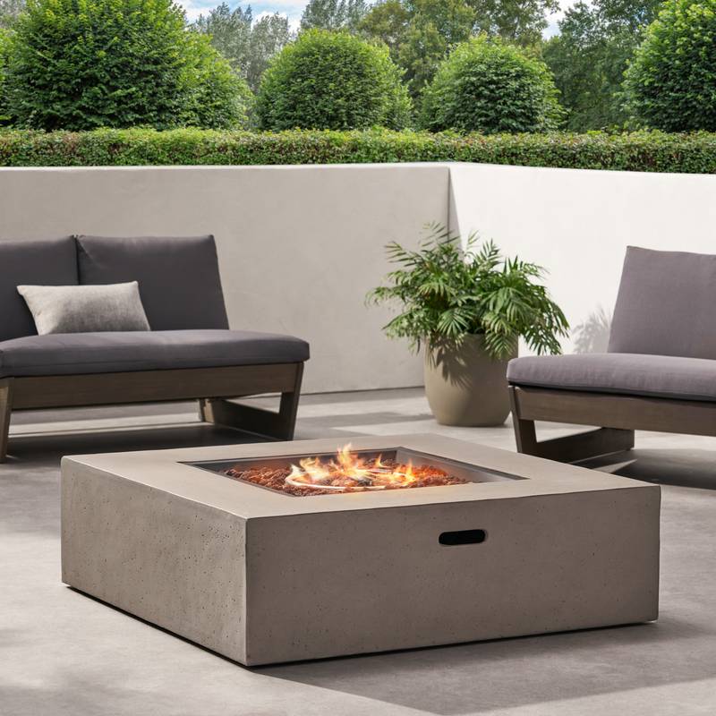 Cozy Outdoor Fire Table