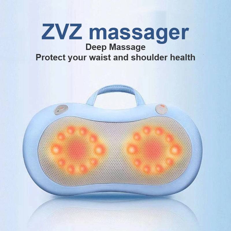Cozy Heat Massage Pillow for Back & Neck Relief