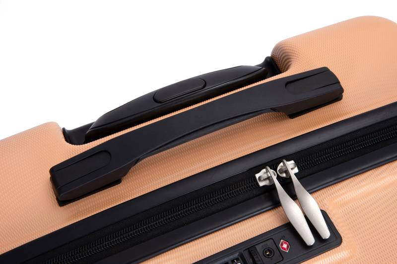 Peachy Traveler: Lightweight Expandable Luggage Set