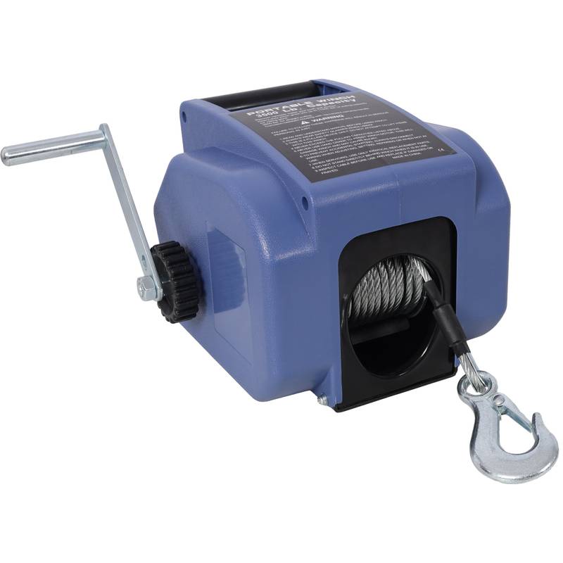 PowerPull Trailer Winch - Effortless Control & Strength for Your Boat!