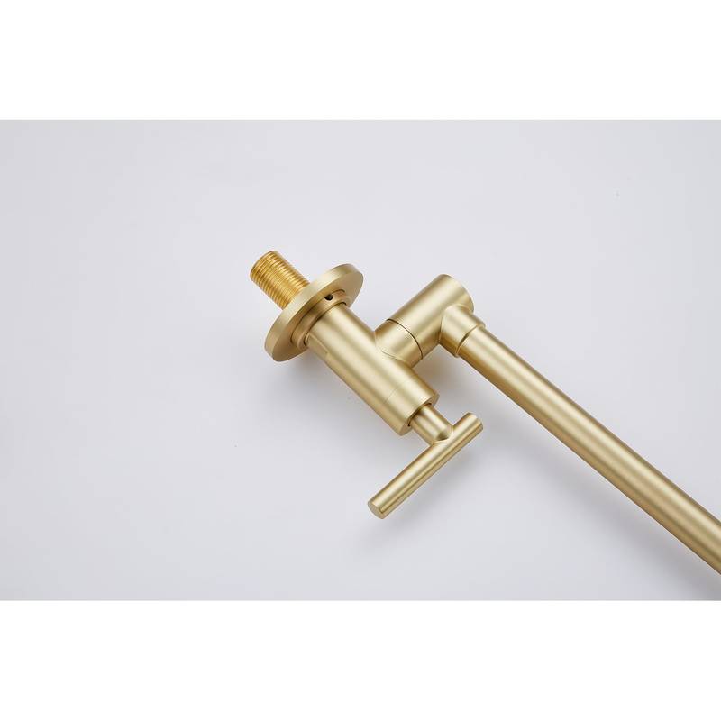 Space-Saving Wall-Mount Kitchen Faucet