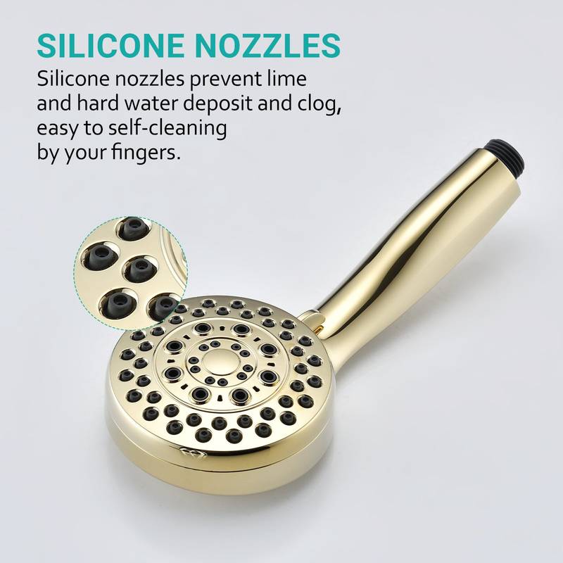 Shower Bliss: Versatile High-Pressure Handheld Shower Head