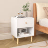 Charming White Nightstand for All Ages
