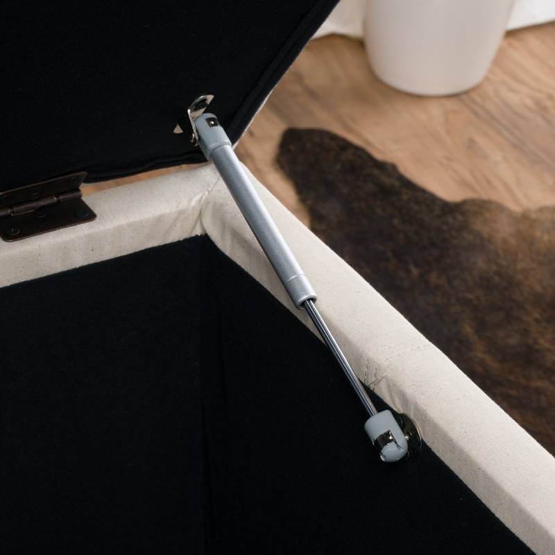 Cozy Chic Storage Ottoman