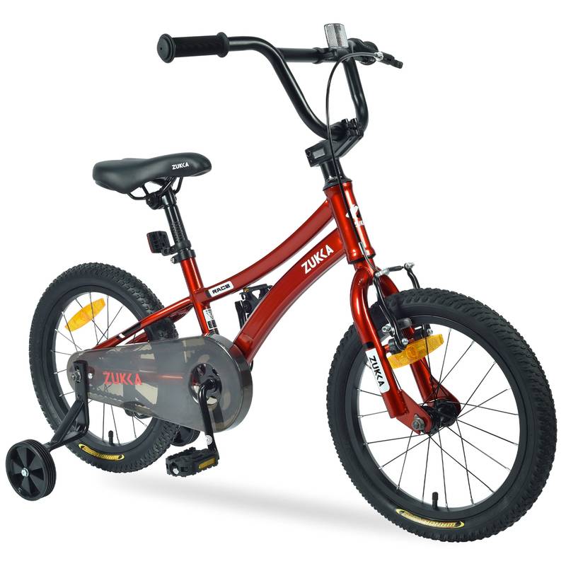 ZUKKA Fun Ride Kids Bike with Training Wheels