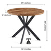 Versatile Round Dining Table - Perfect for Home & Café!