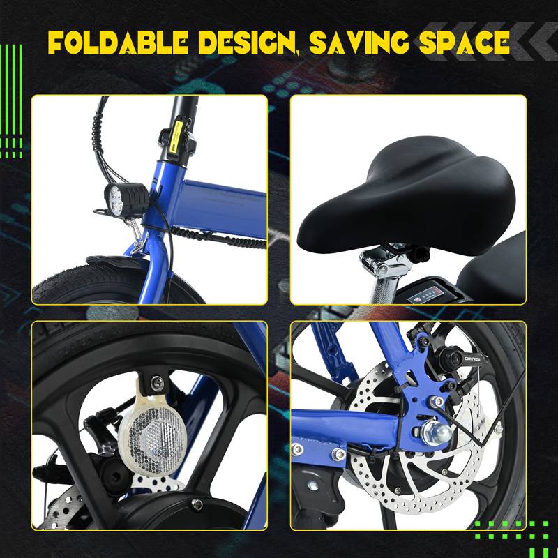 PowerFold Electric Bike – Smooth City Commuting Made Easy!