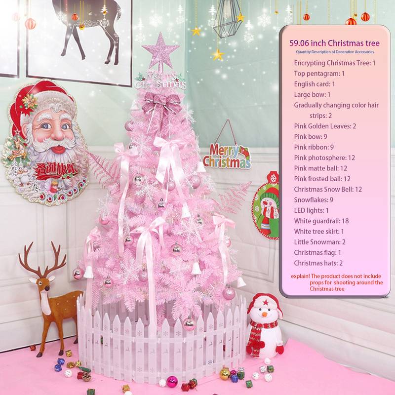 Blush Holiday Bliss Tree