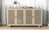 TREXM Chic Sideboard with Smart Storage and Stylish Hollow Doors