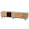 Sleek TV Stand with Ample Storage for Effortless Entertainment
