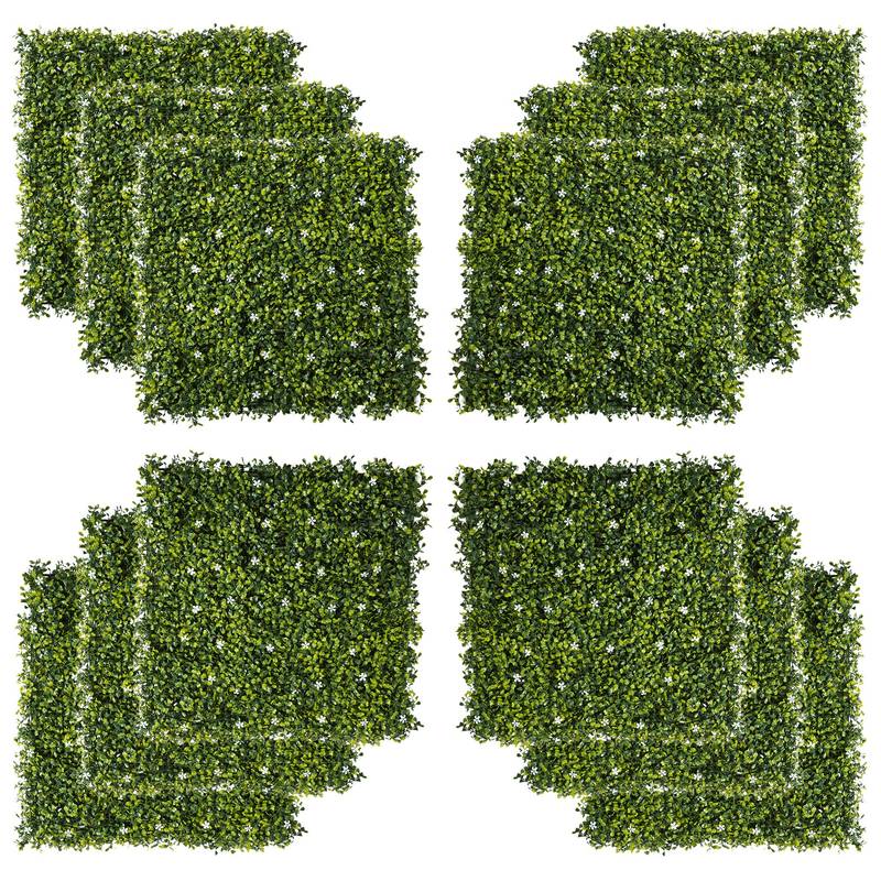 Lush Boxwood Wall Panels - Indoor & Outdoor Privacy Decor