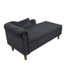 Velvet Dream Lounge Chair with Storage & Pillow