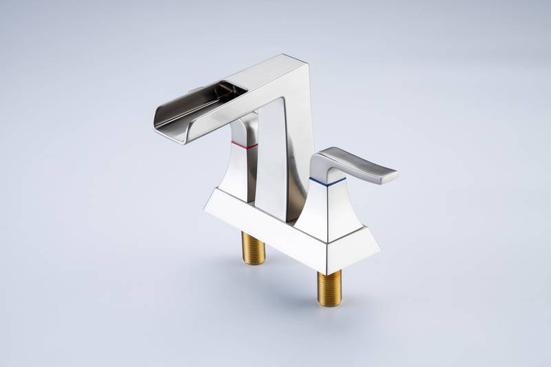 Brushed Nickel Bathroom Faucet