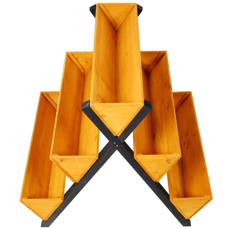 Elevate Your Garden: Wooden Vertical Planter for Flowers & Herbs